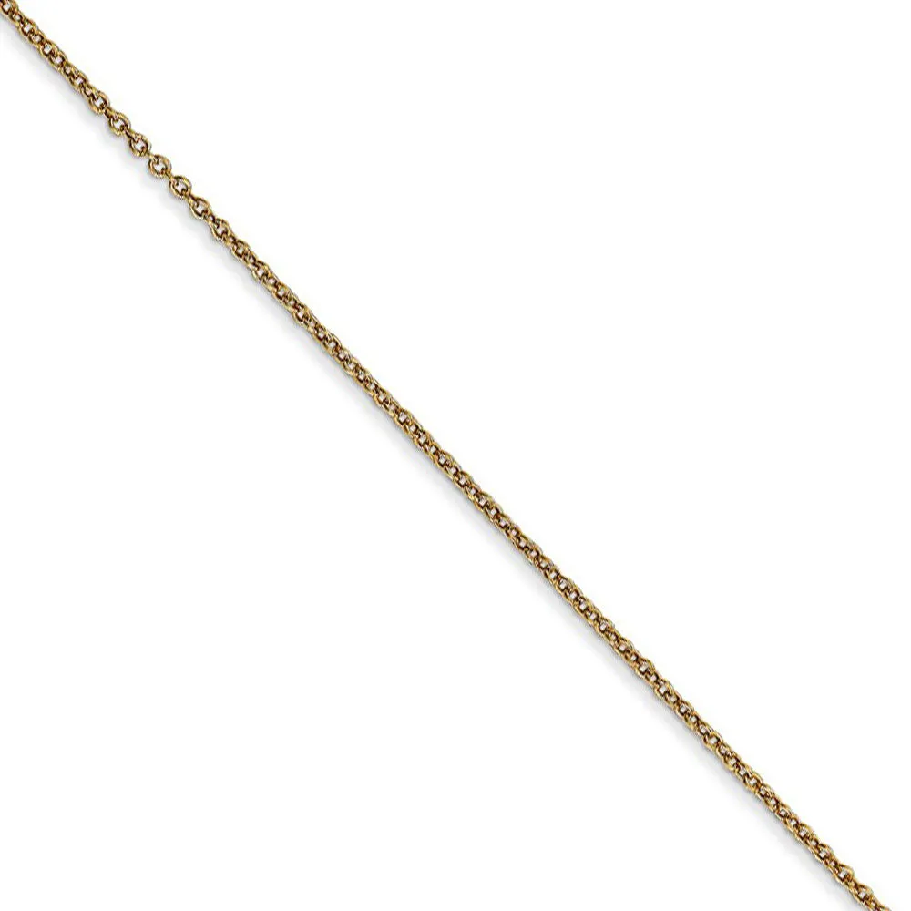 14k Yellow Gold, Christmas Tree Necklace