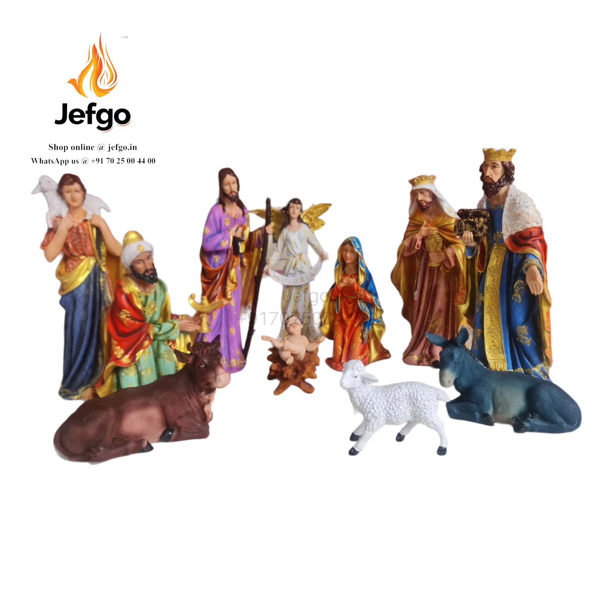 24 inch Christmas Nativity Set