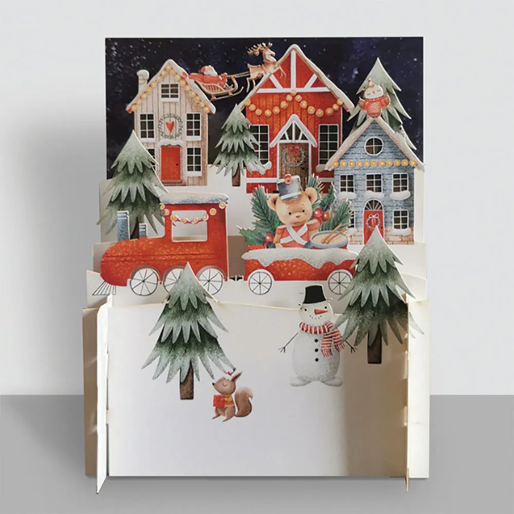 3D Pop-Up Christmas Card