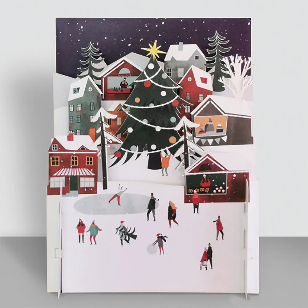 3D Pop-Up Christmas Card