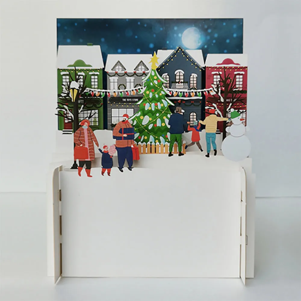 3D Pop-Up Christmas Card