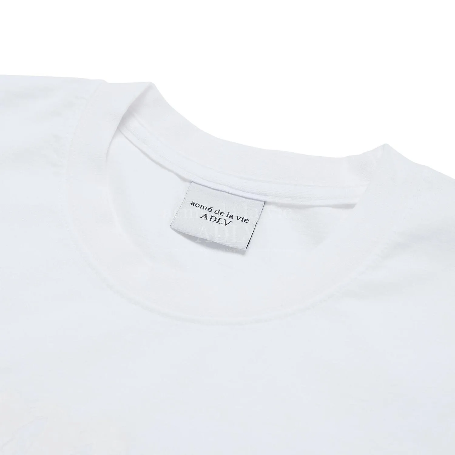 acme de la vie  |Unisex Street Style Plain Cotton Short Sleeves Oversized