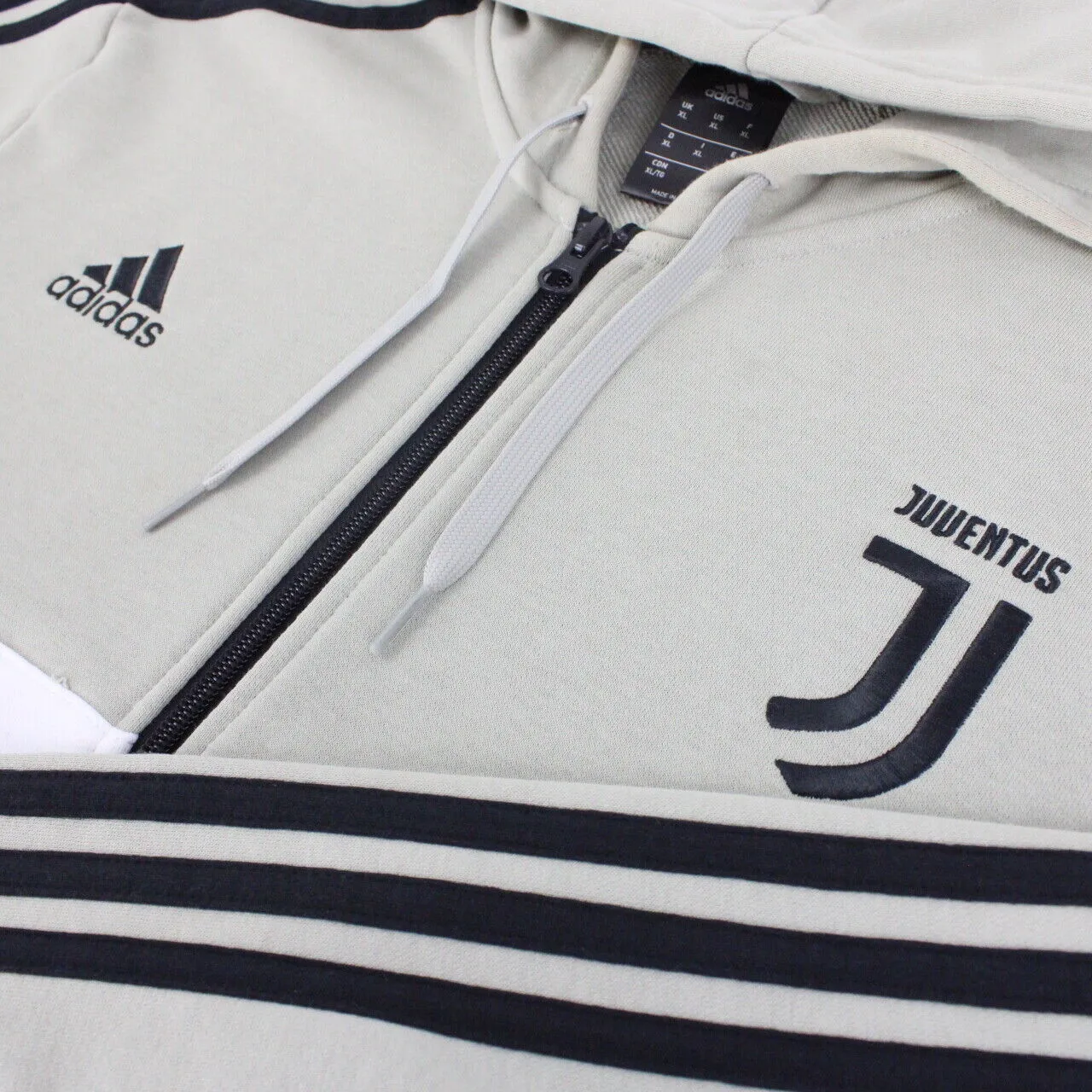 ADIDAS JUVENTUS FC Hoodie Beige | XL