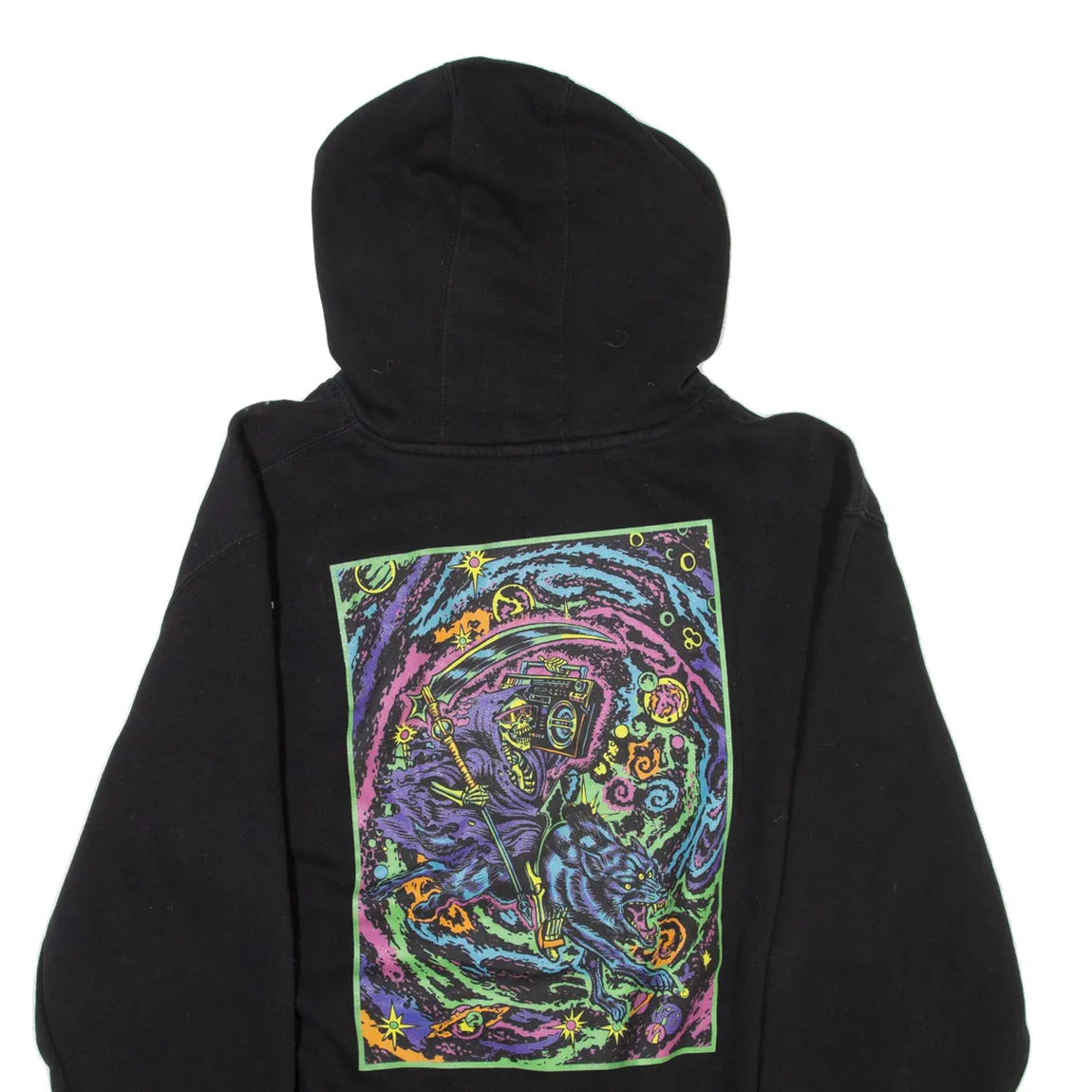 ALAB Mens Black Hoodie L