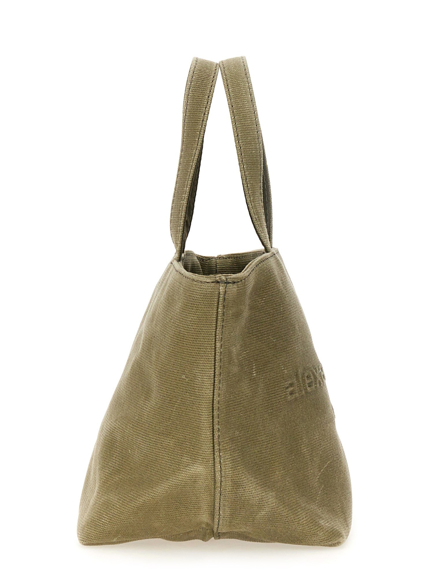 ALEXANDER WANG    SMALL CANVAS PUNCH TOTE BAG