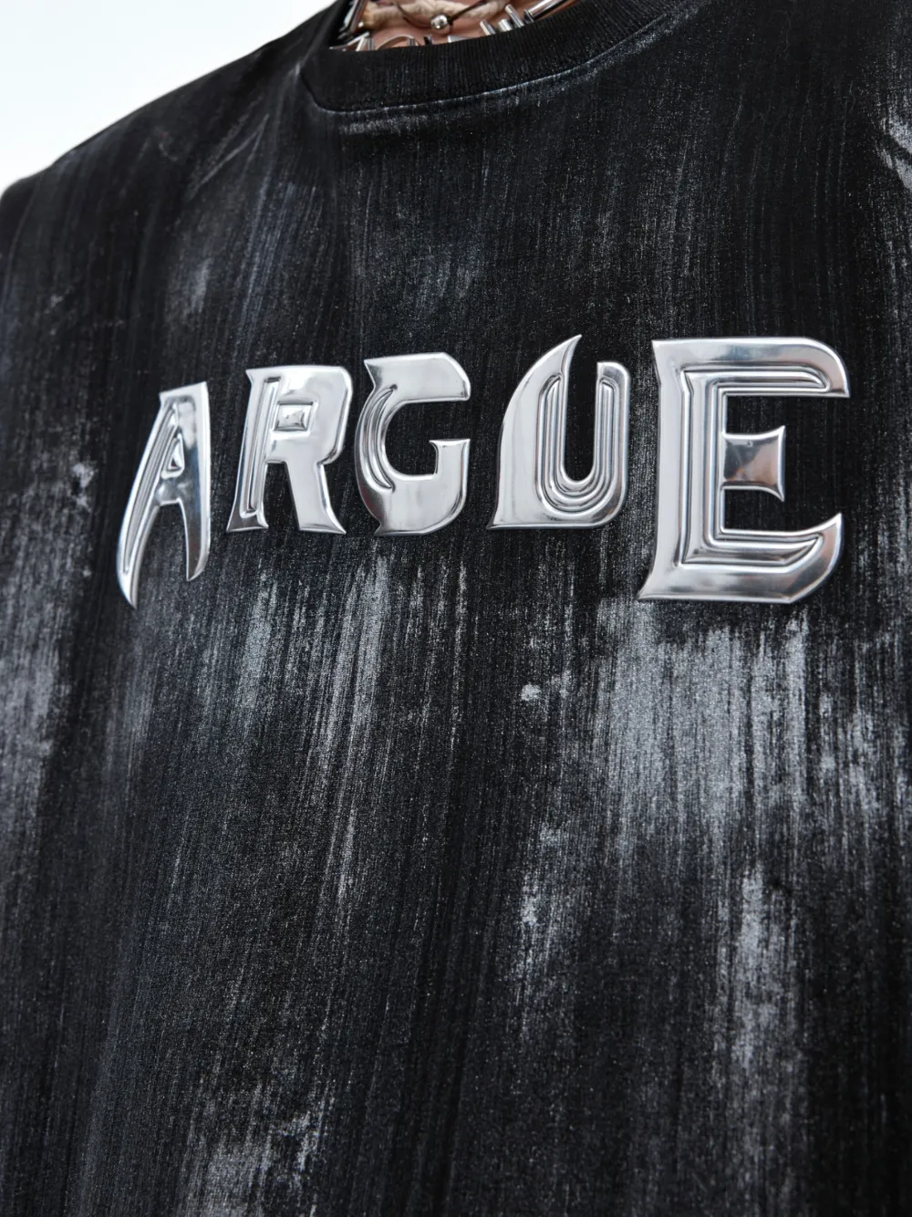 Argue Culture  |Crew Neck Unisex Street Style Short Sleeves Oversized Logo