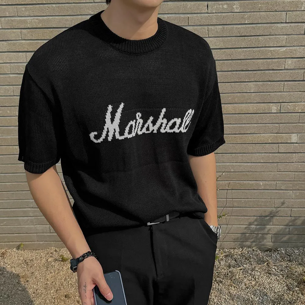 ASCLO  |Crew Neck Casual Style Unisex Street Style Short Sleeves