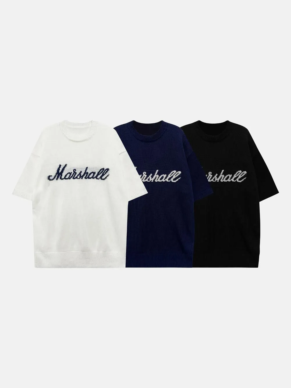 ASCLO  |Crew Neck Casual Style Unisex Street Style Short Sleeves