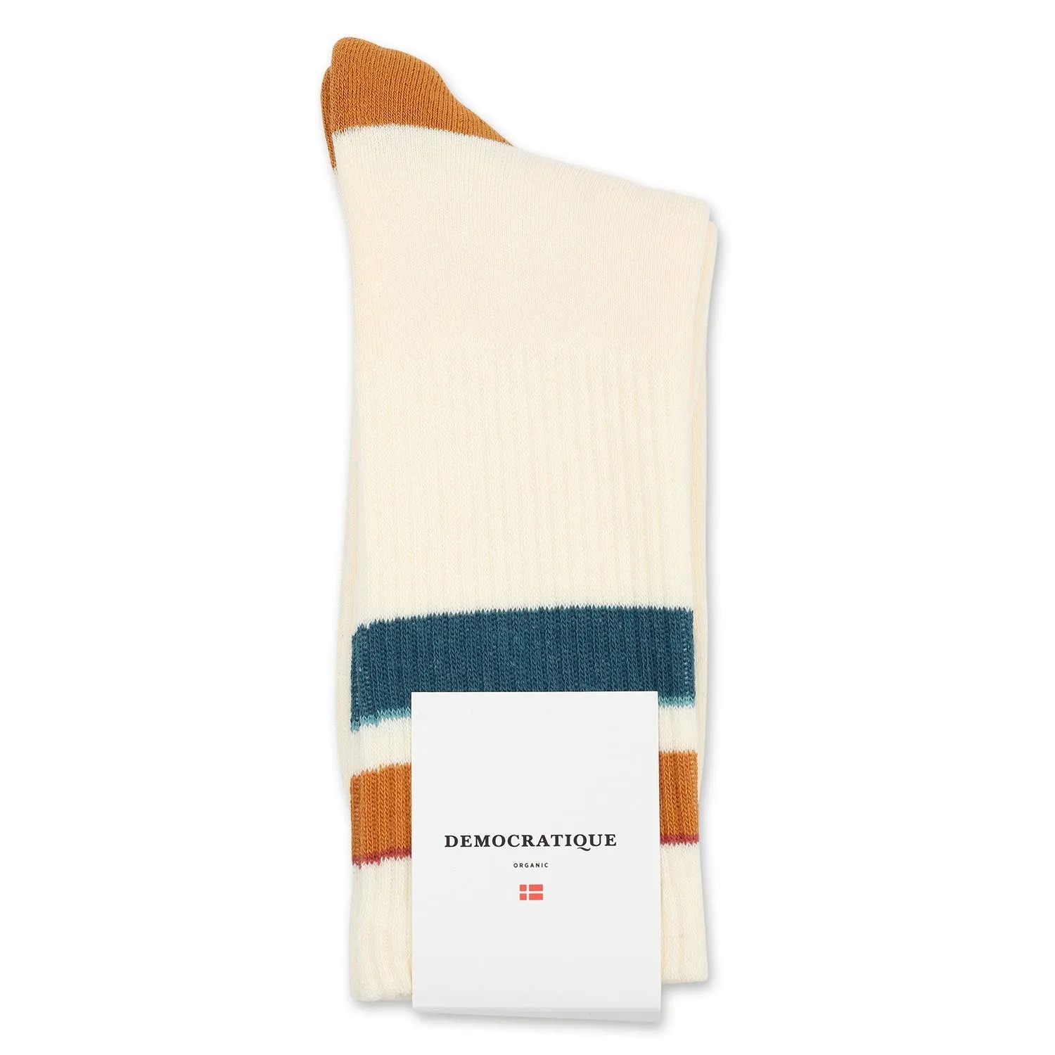 Athletique Classique Stripes Socks 6-pack Off White / Honey / Light Rosso / Benzin / irr