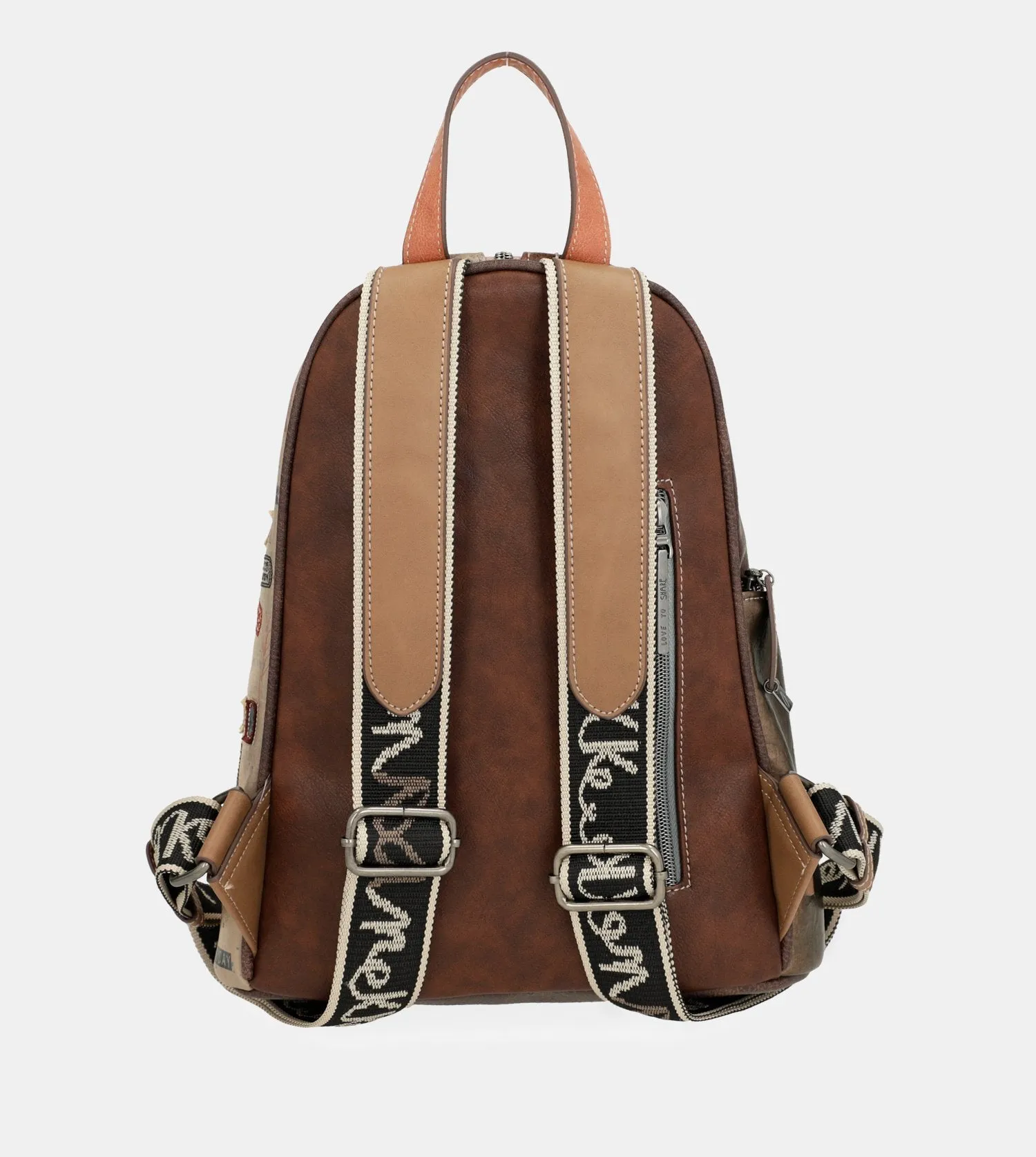 Authenticity teardrop shape backpack