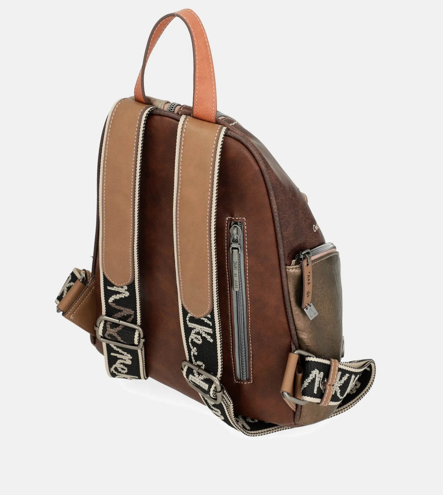 Authenticity teardrop shape backpack