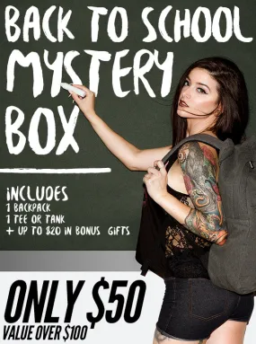 Back to School Mystery Box