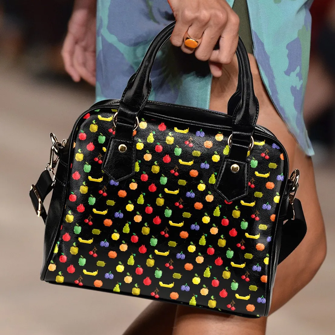 Bitmap Fruit Handbag