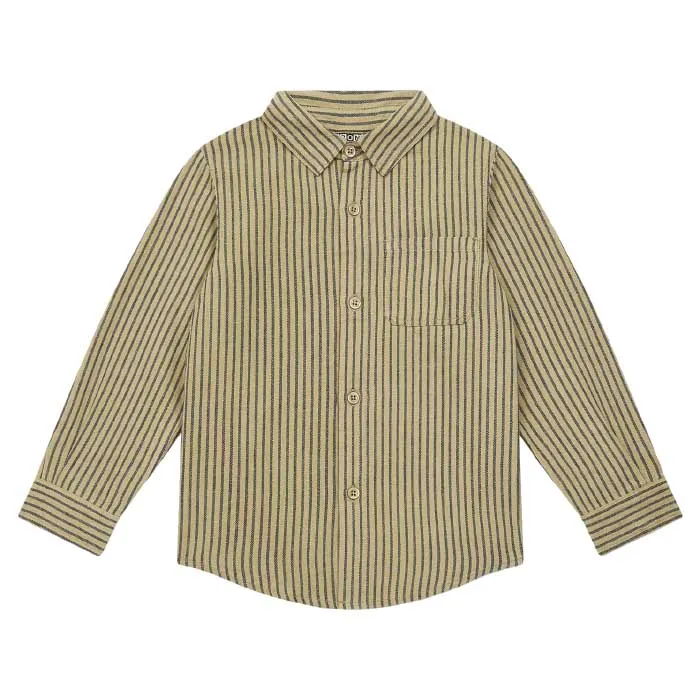 Bonton Child Paname Shirt Beige With Stripes