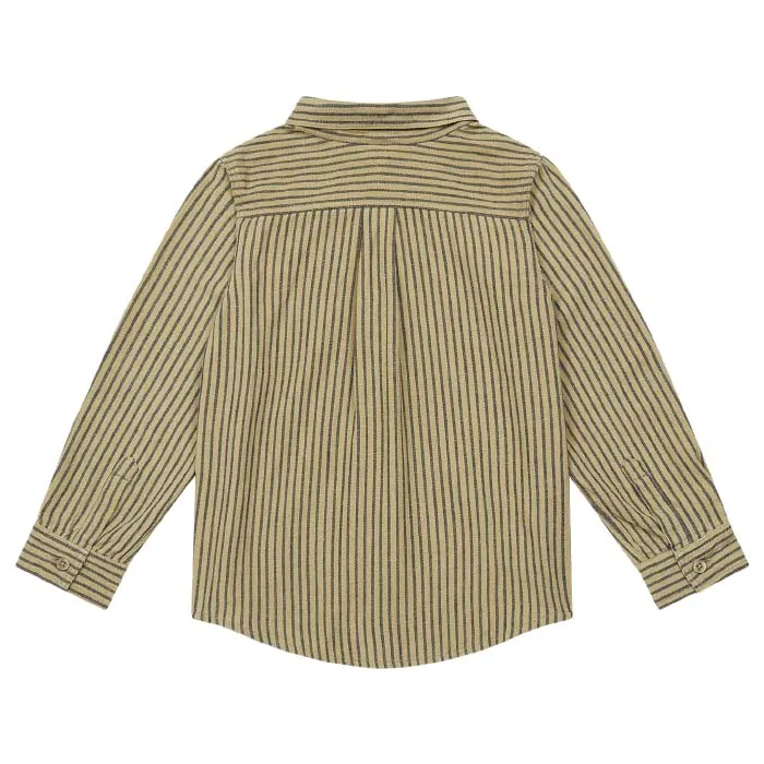 Bonton Child Paname Shirt Beige With Stripes