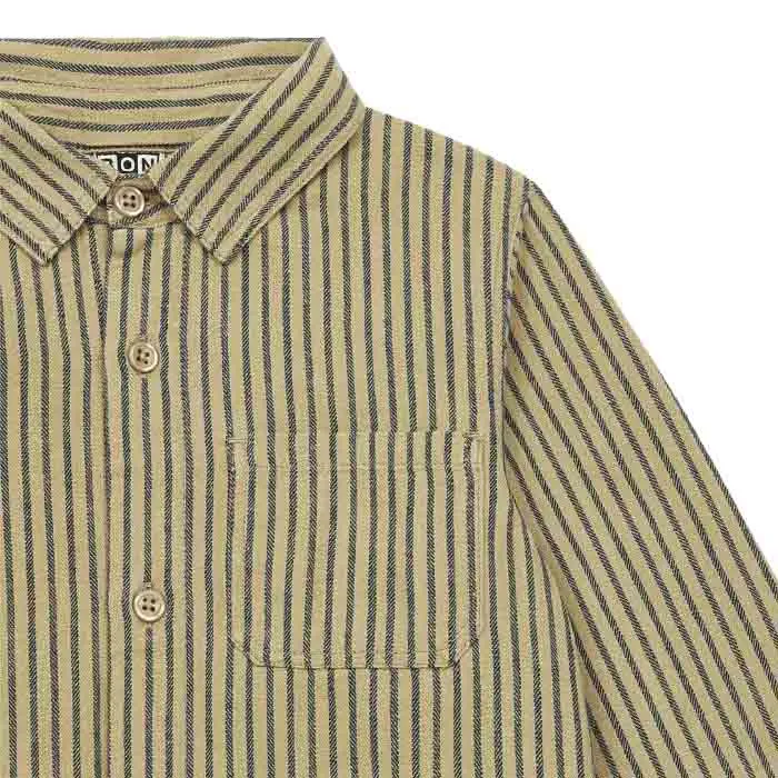 Bonton Child Paname Shirt Beige With Stripes