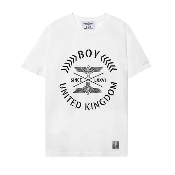 BOY LONDON  |Unisex Street Style U-Neck Plain Cotton Short Sleeves