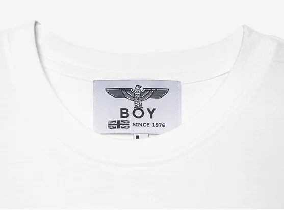 BOY LONDON  |Unisex Street Style U-Neck Plain Cotton Short Sleeves