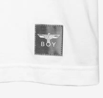 BOY LONDON  |Unisex Street Style U-Neck Plain Cotton Short Sleeves