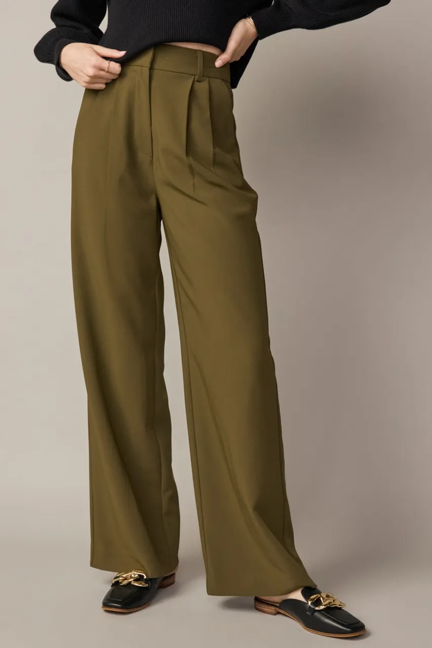 Cassidy Pleated Trousers