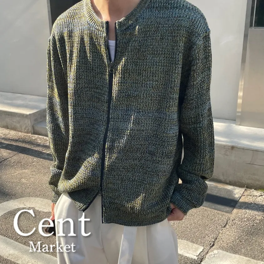 Cent  |Unisex Street Style Oversized Front Button Cardigans