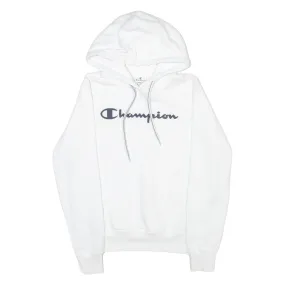 CHAMPION Mens White Hoodie S