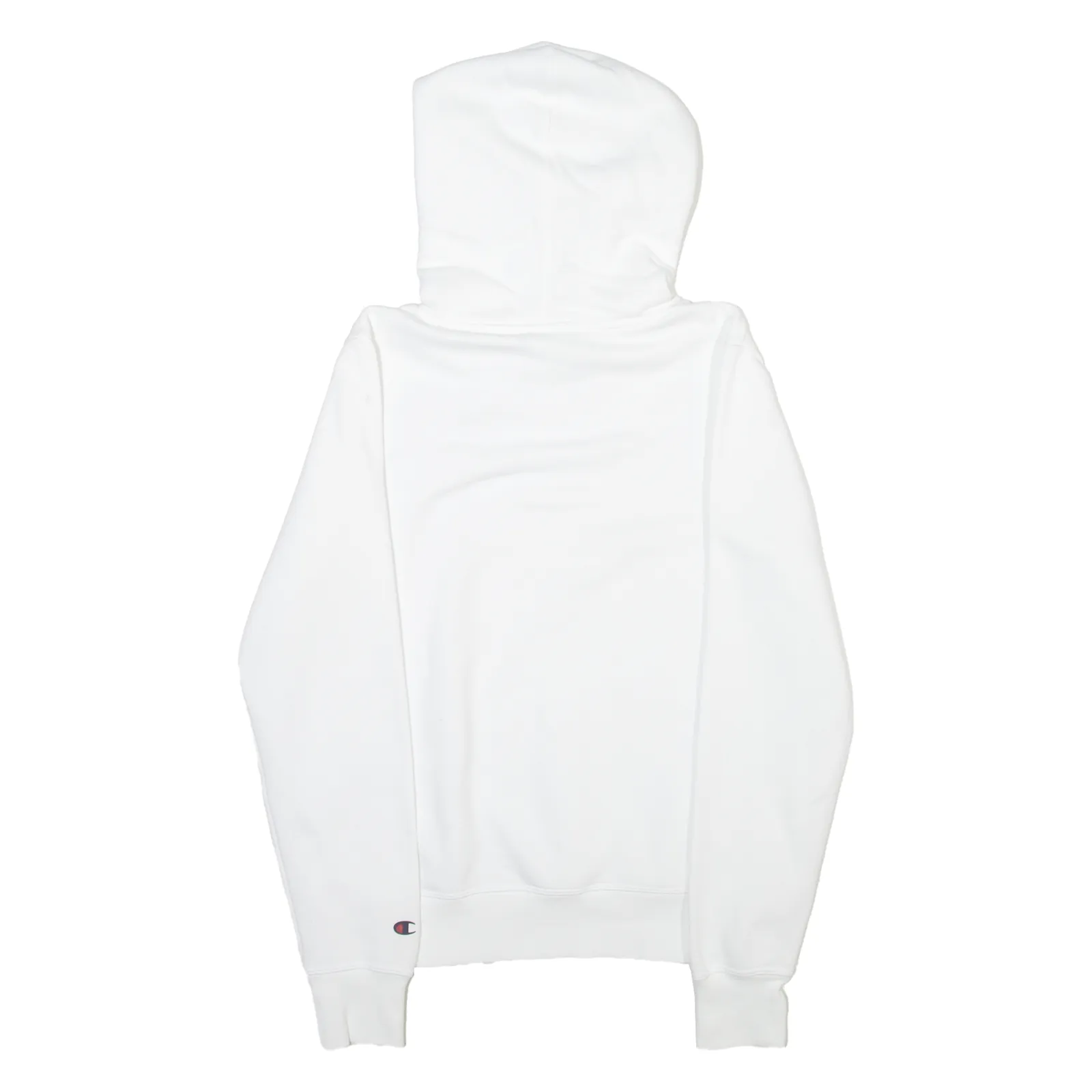 CHAMPION Mens White Hoodie S