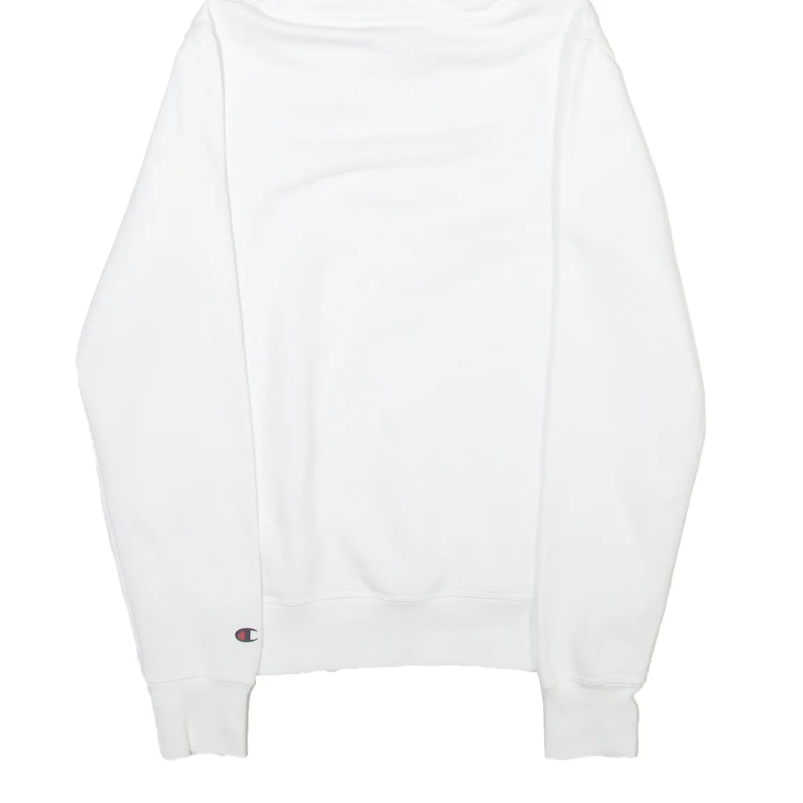 CHAMPION Mens White Hoodie S