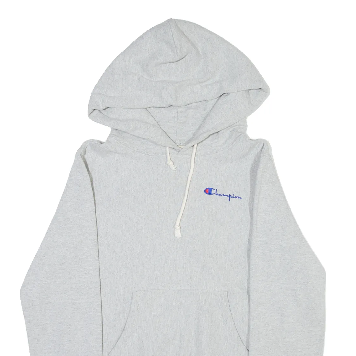 CHAMPION Womens Grey Hoodie M