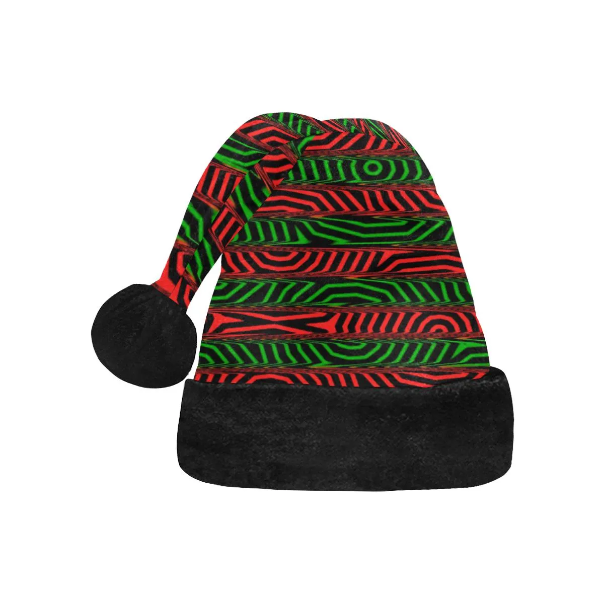 Christmas Conspiracy Stripe Santa Hat