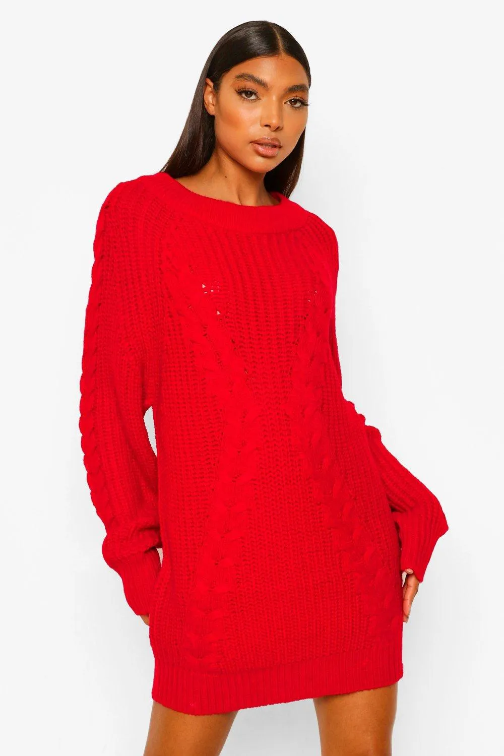 Chunky Cable Knitted Sweater