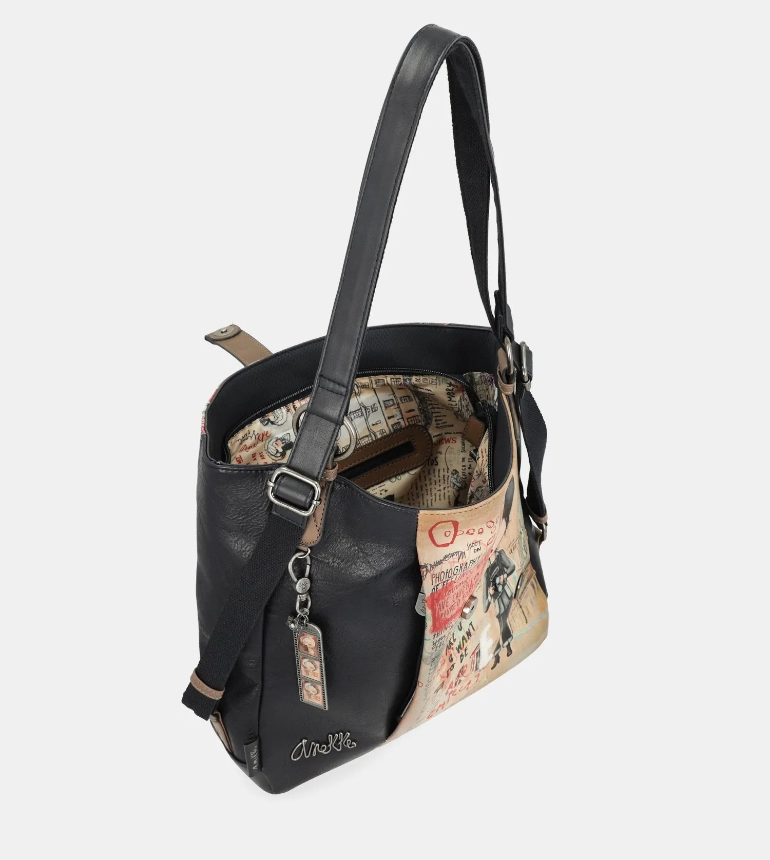 City Art hobo bag-backpack