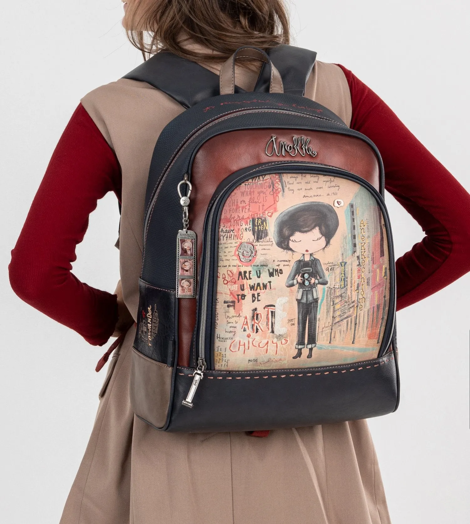 City Art school backpack