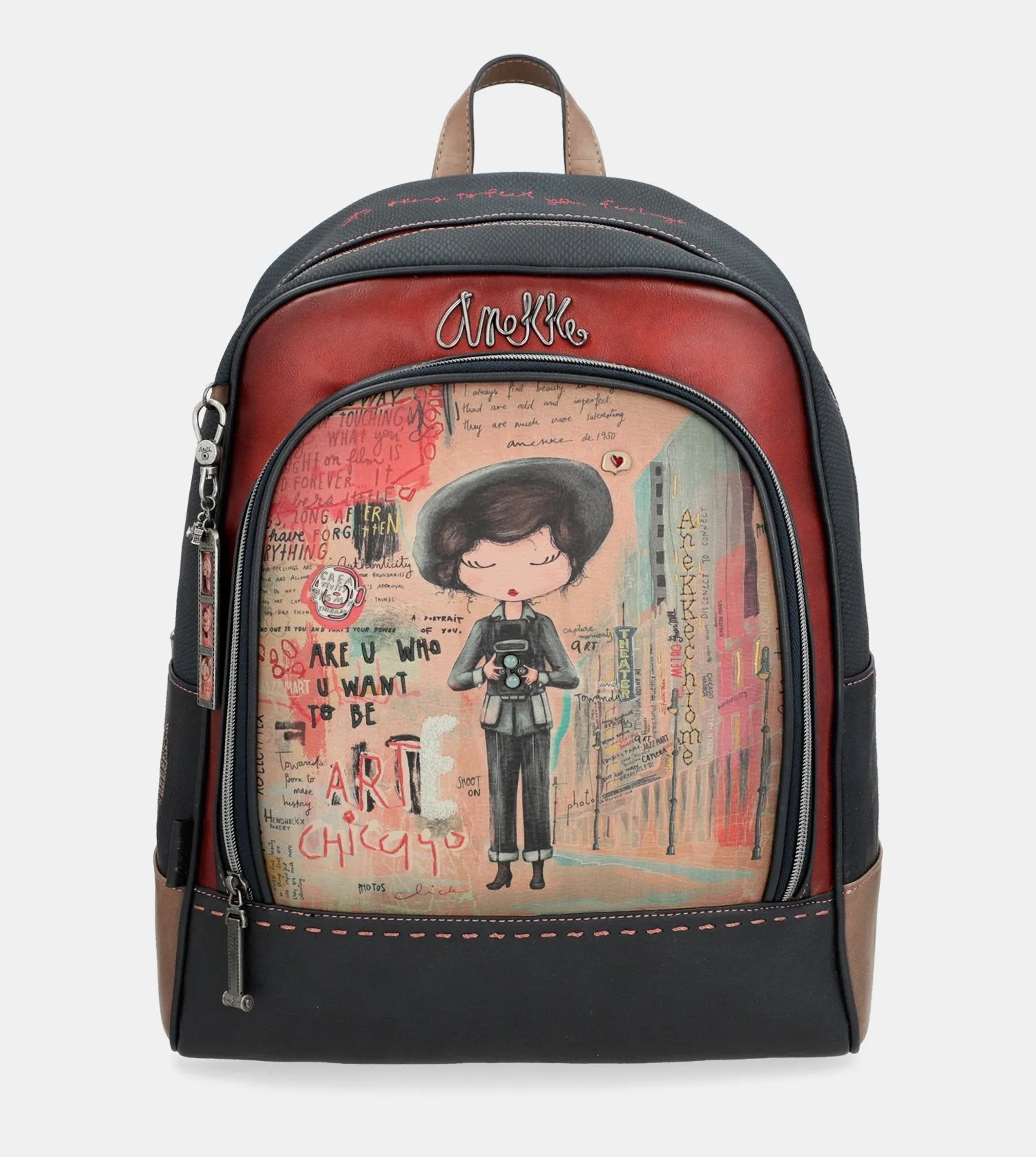 City Art school backpack