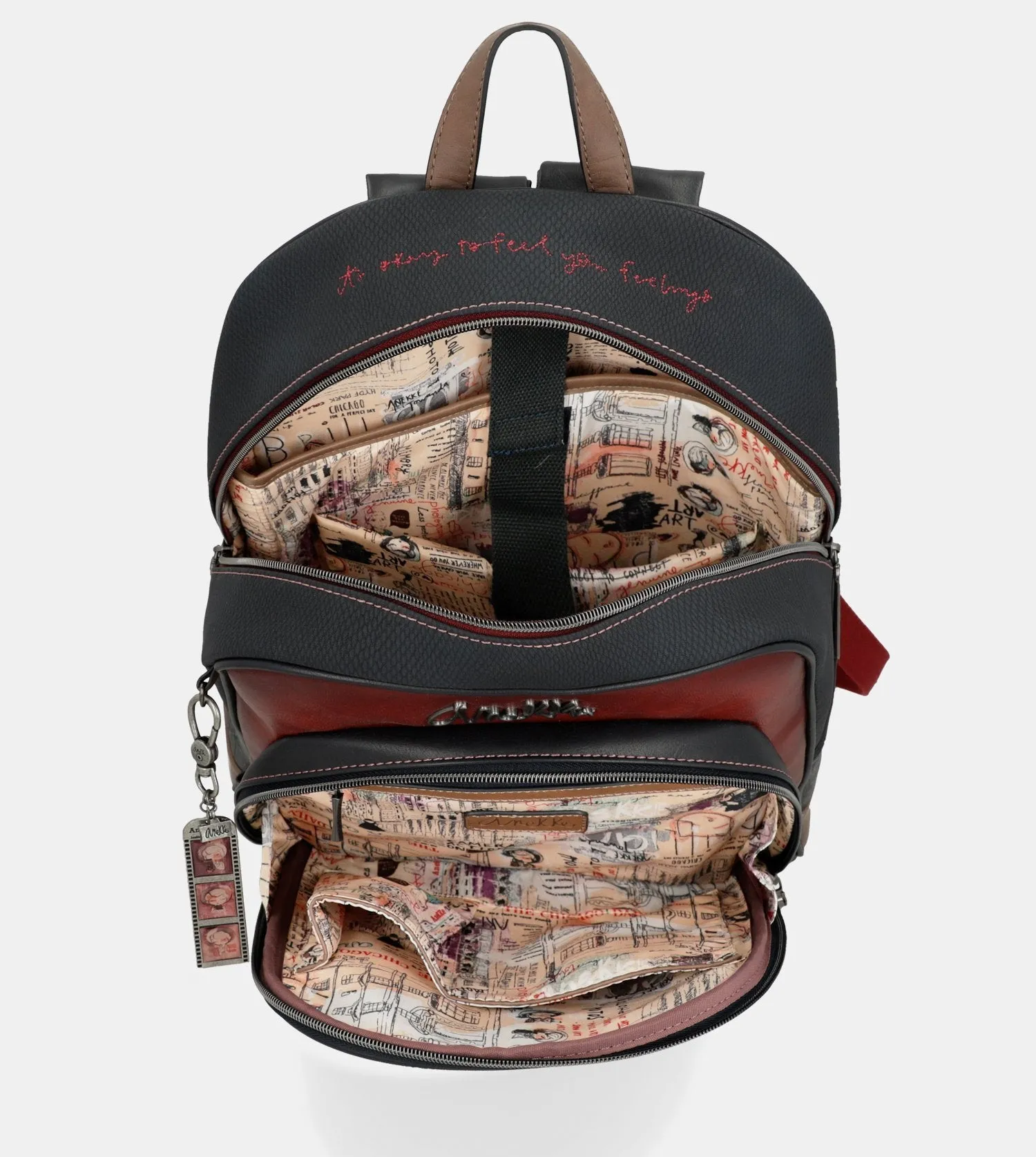 City Art school backpack