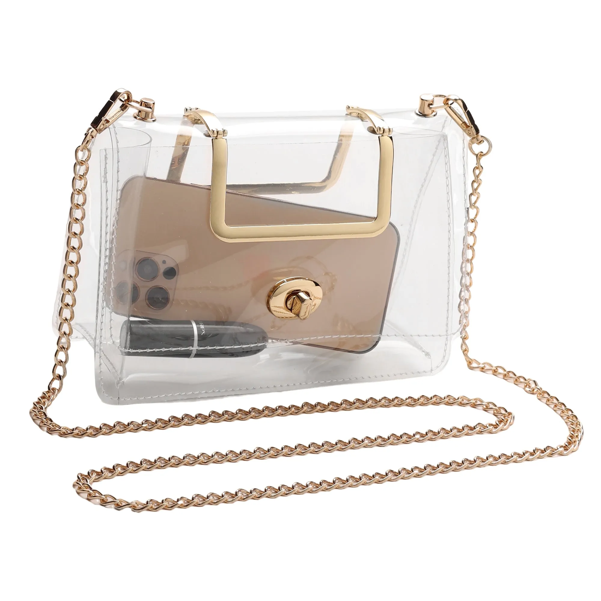 Courtney Clear Handbag