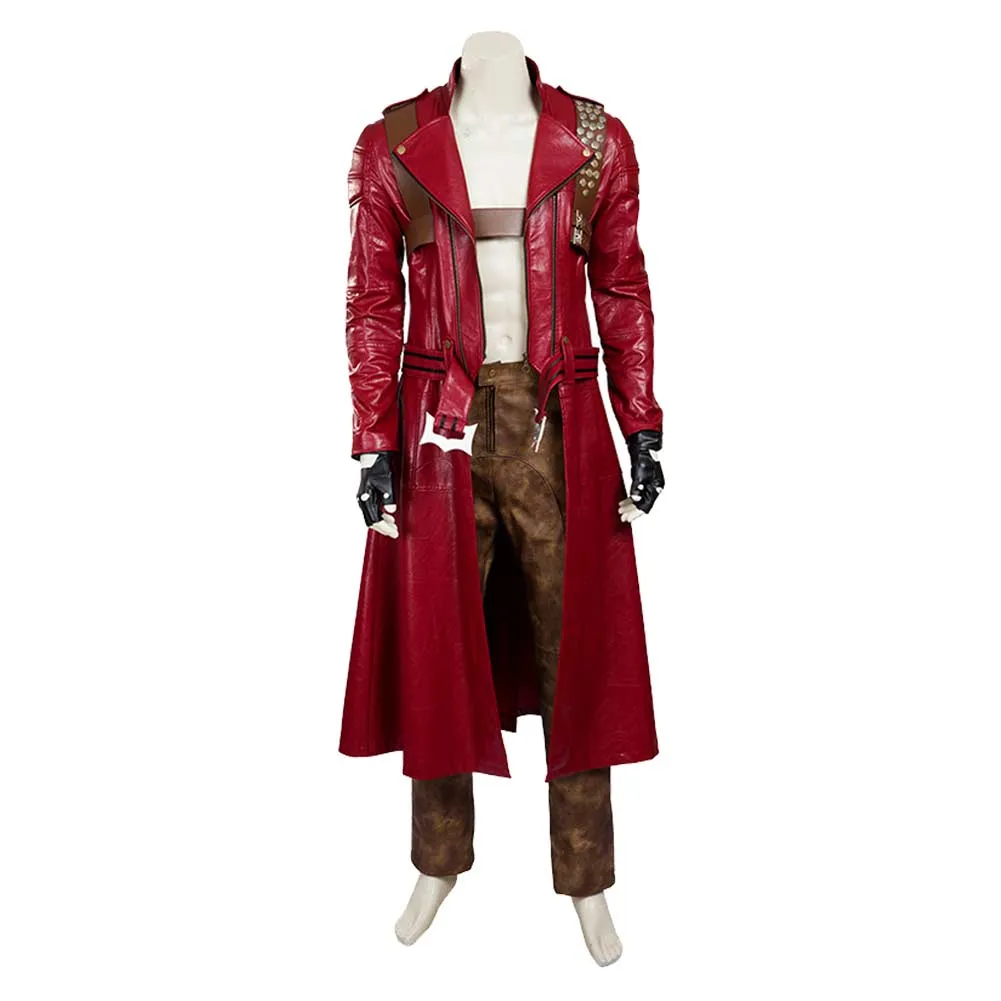 Dante Cosplay Costume Outfits Halloween Carnival Suit