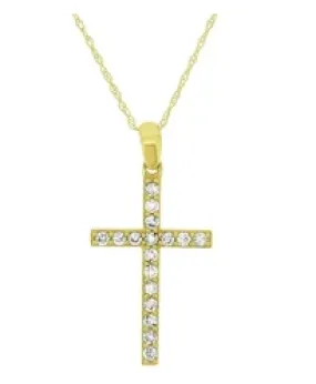 Diamond Cross Pendant