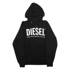 DIESEL Mens Black Hoodie M