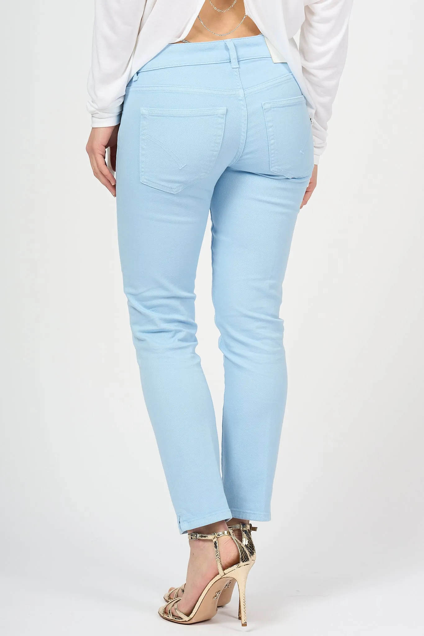 Dondup Jeans Rose Azzurro Donna