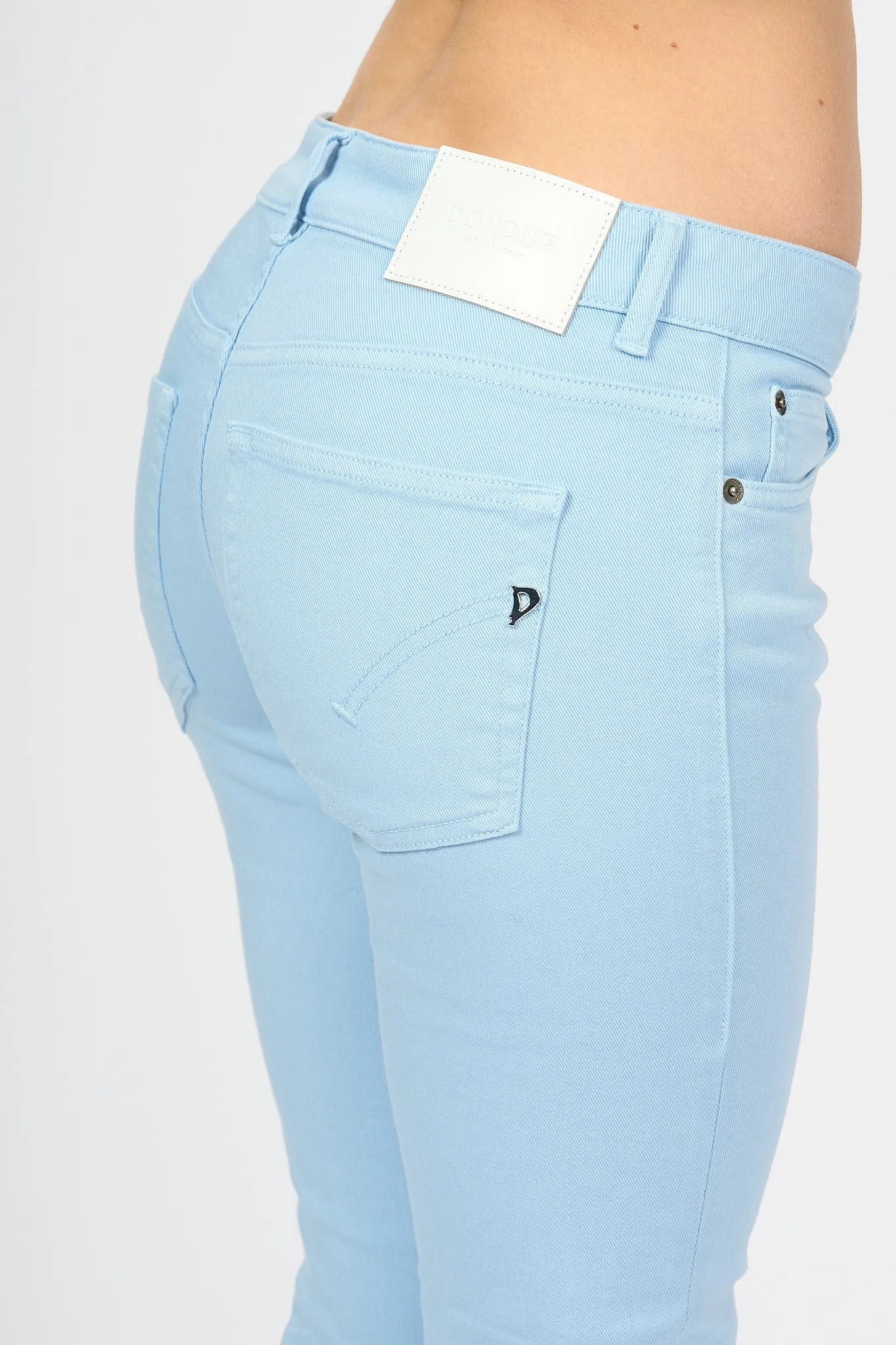 Dondup Jeans Rose Azzurro Donna