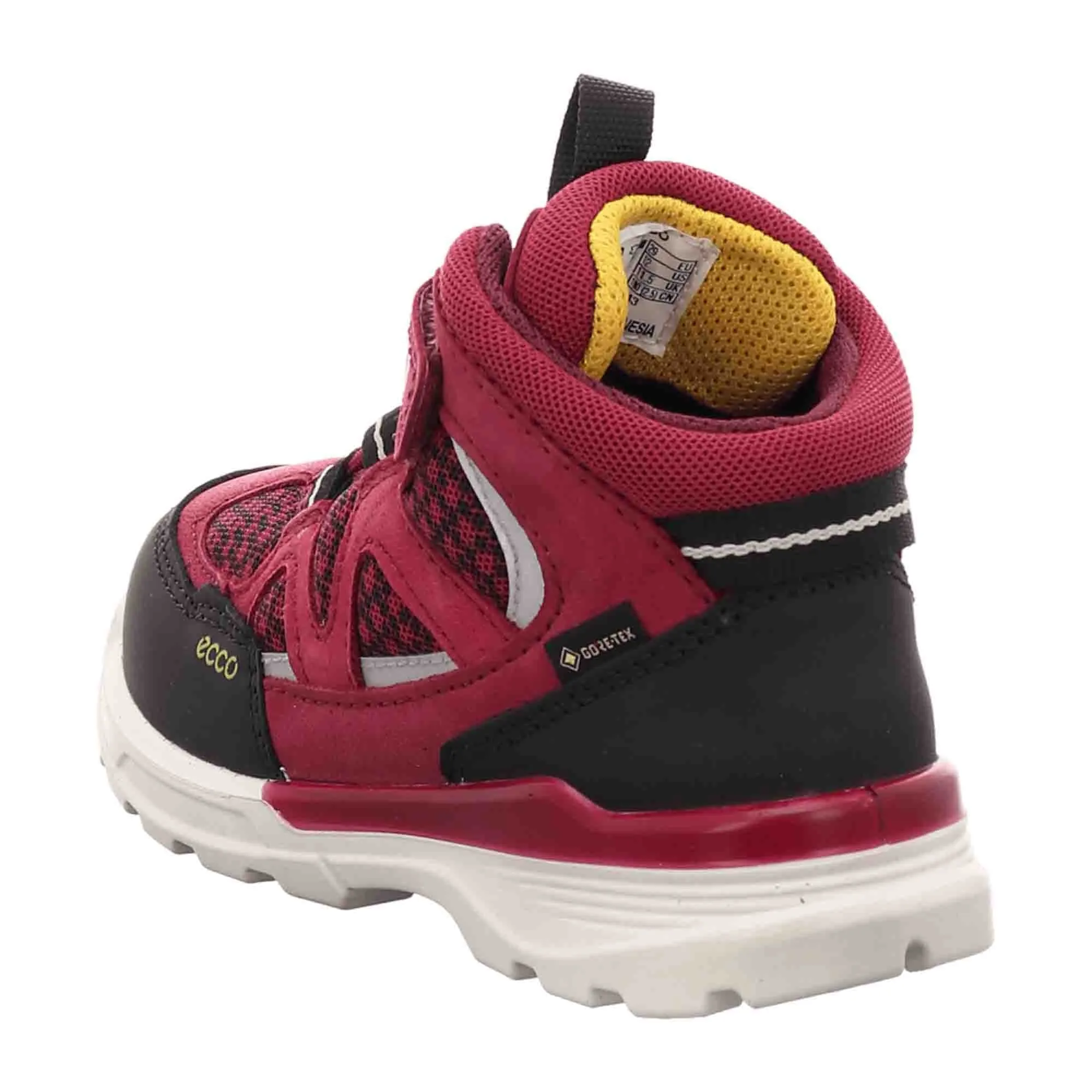 Ecco Urban Hiker Kids - Durable Red Outdoor Boots