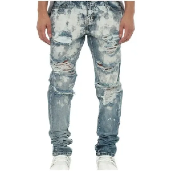 Embellish NYC - Aldan Ripped Denim