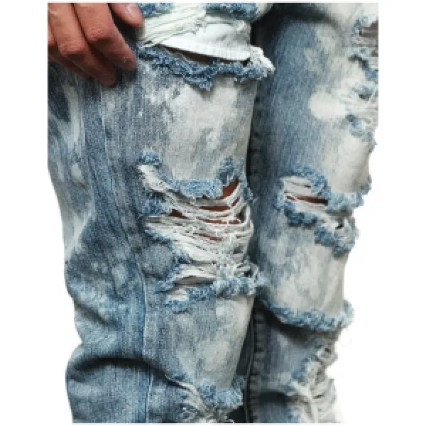 Embellish NYC - Aldan Ripped Denim