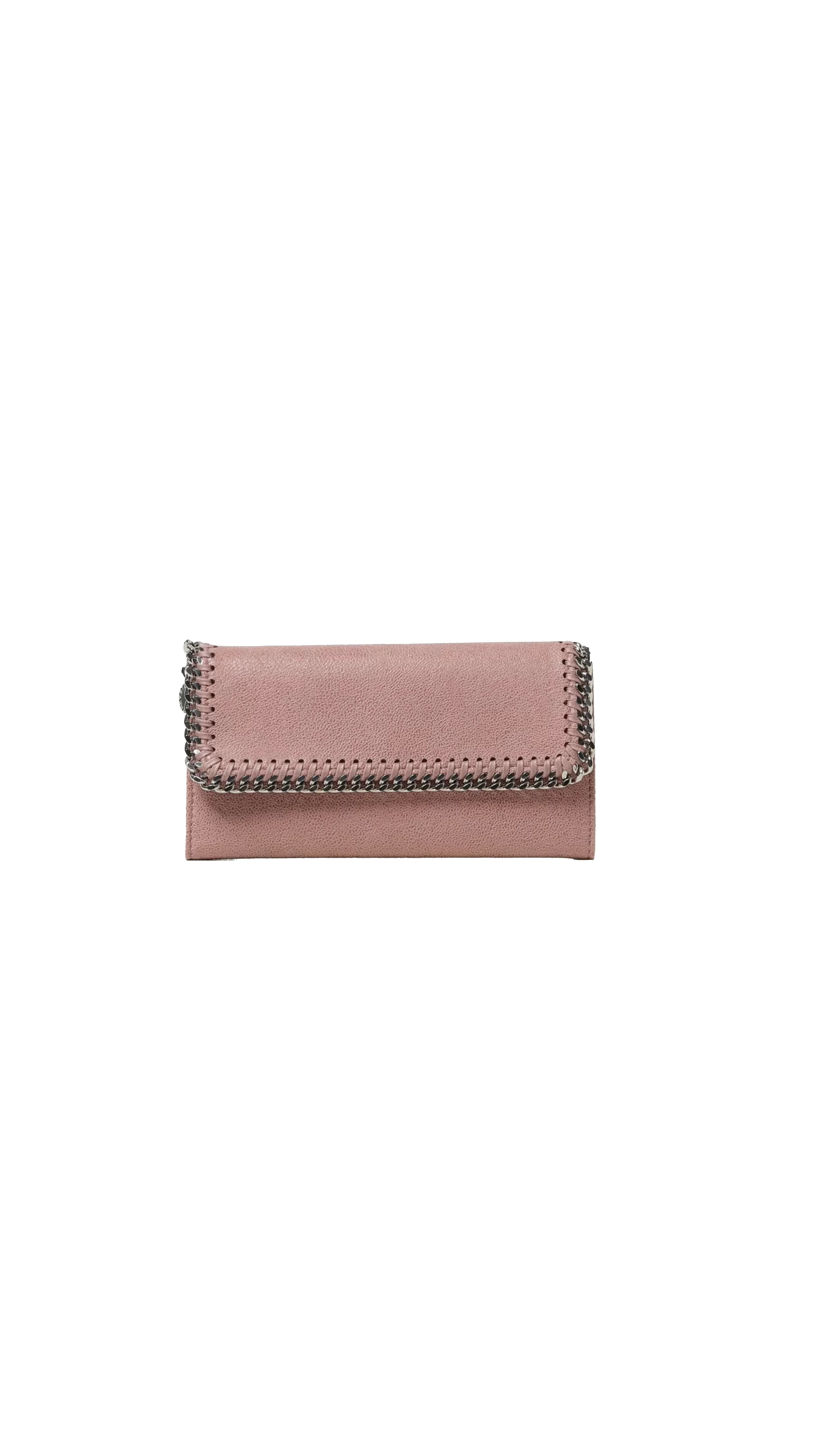 Falabella Flap Continental Wallet - Pink