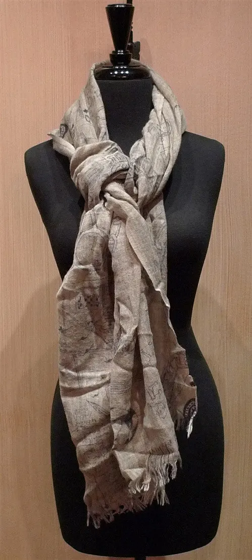 Faliero Sarti Rosalba Scarf- Tan