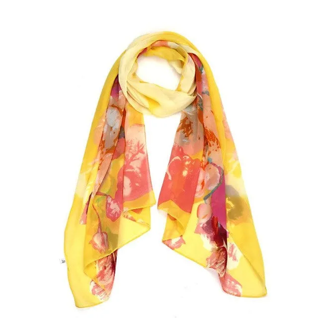 Fashion Chiffon Women Scarf Shawl Scarf Scarves shawls and hijabs GS