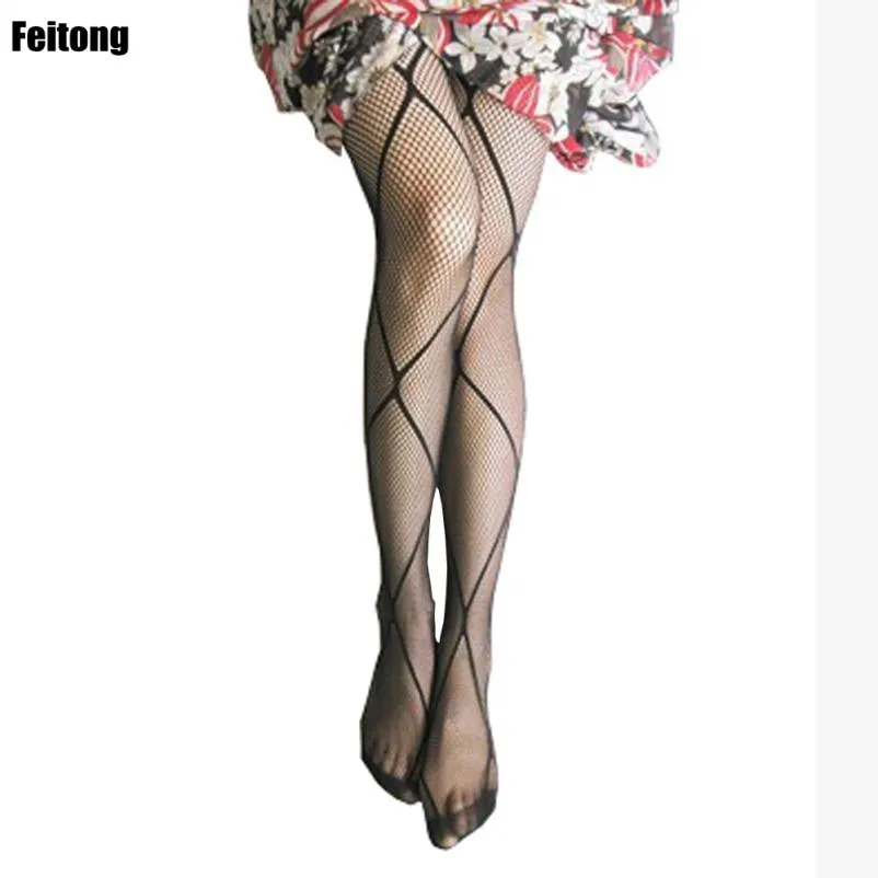 Feitong Sriped Bodystocking Nylon Stocking Long Knee High Sexy Stockings Women Sexy Lingerie Pantyhose Thigh High#121 SM6