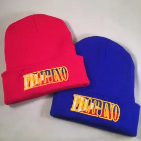 FILIPINO FLAG RED & BLUE BEANIES