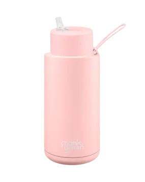 Frank Green 34Oz Reusable Bottle W/ Straw Lid - Blushed - 2024